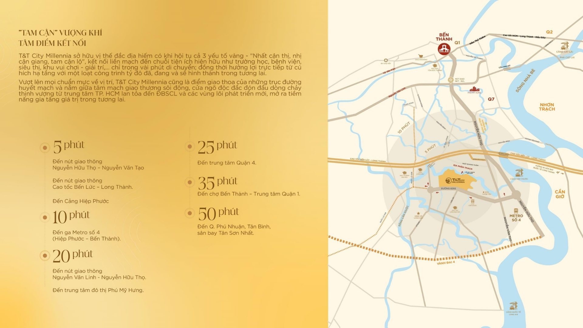 Vị trí khu đô thị T&T City Millennia