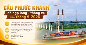 Cầu Phước Khánh chuẩn bị thông xe vào tháng 9 II T&T City Millennia